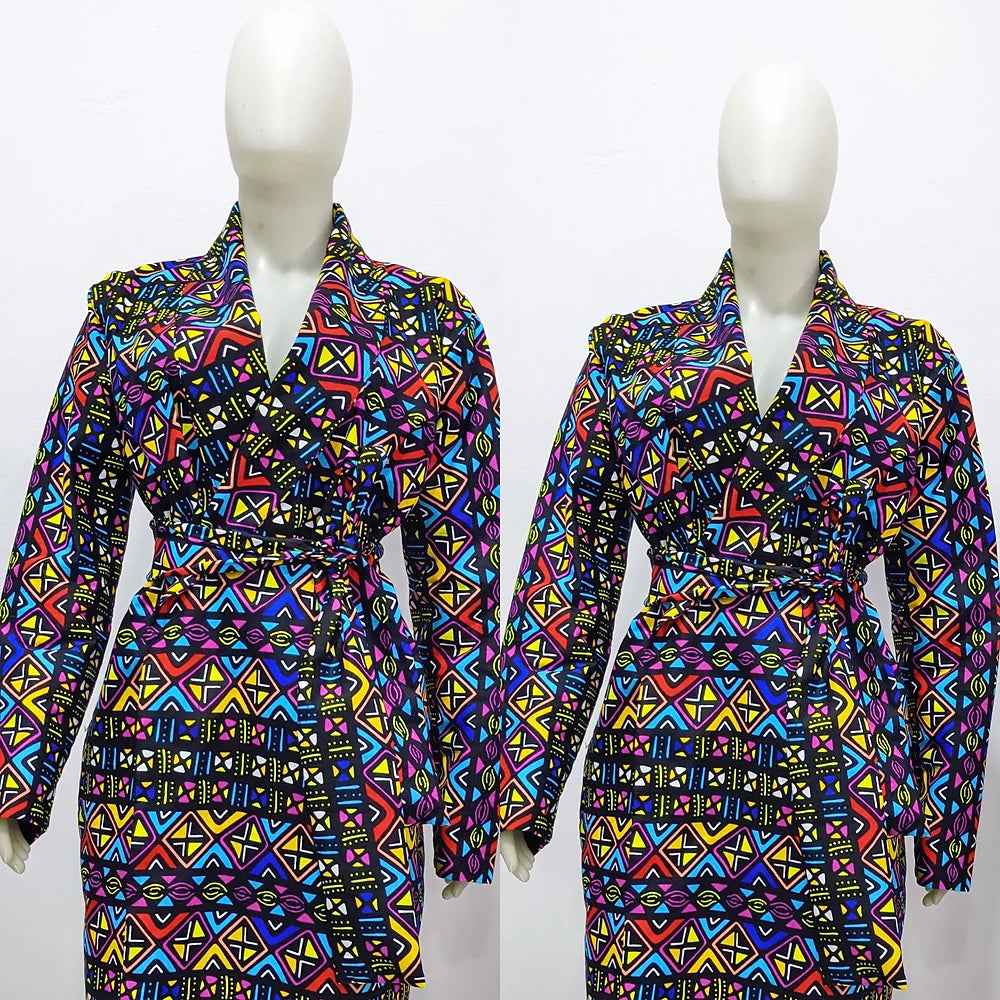 OLORI African Print Shawl Jacket 2.0