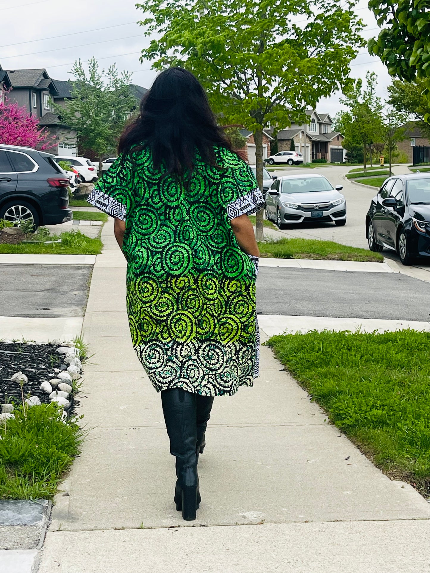 Nazor Ankara Kimono Jacket