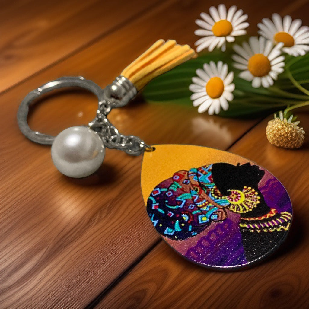 Black History Inspired Key Chain