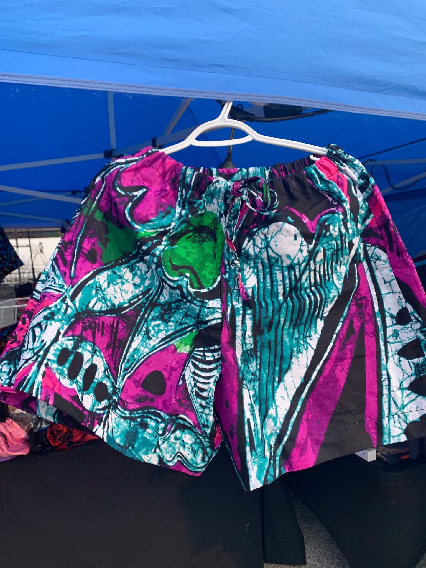 Carrie African Print Shorts