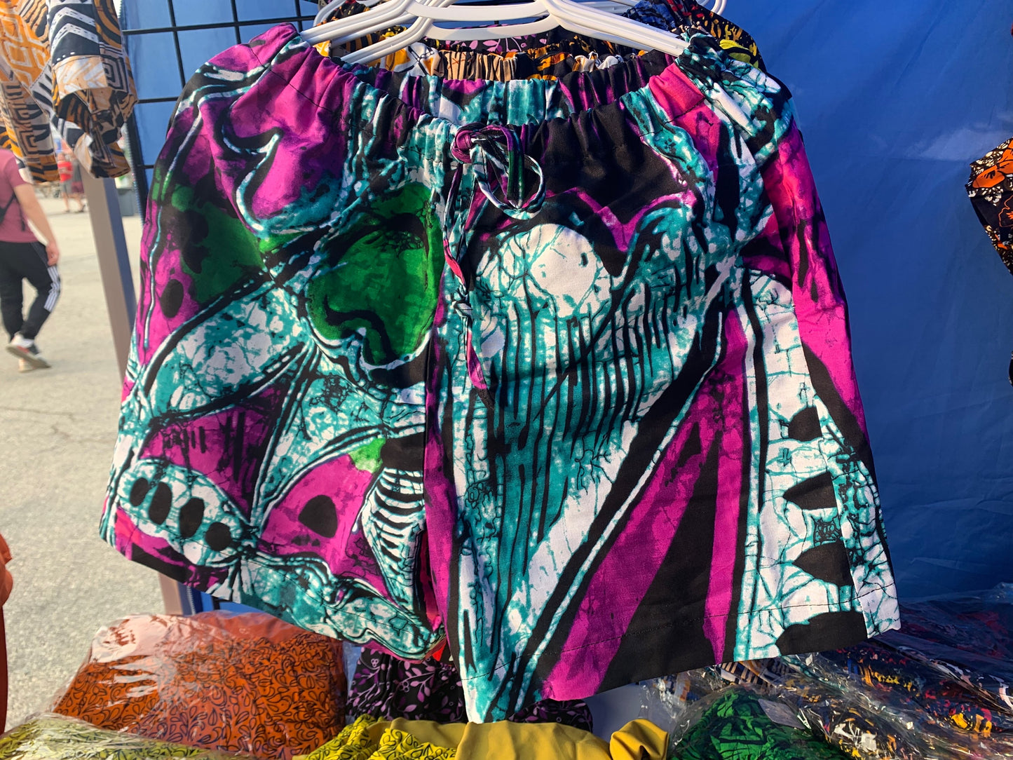 Carrie African Print Shorts