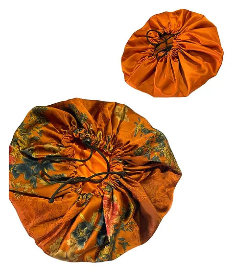 Gia Reversible Satin Hair Bonnet
