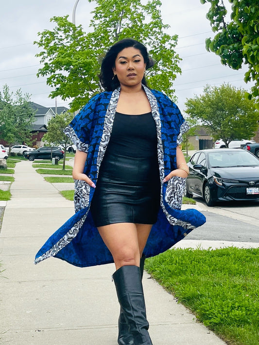 Celine Ankara Kimono Jacket