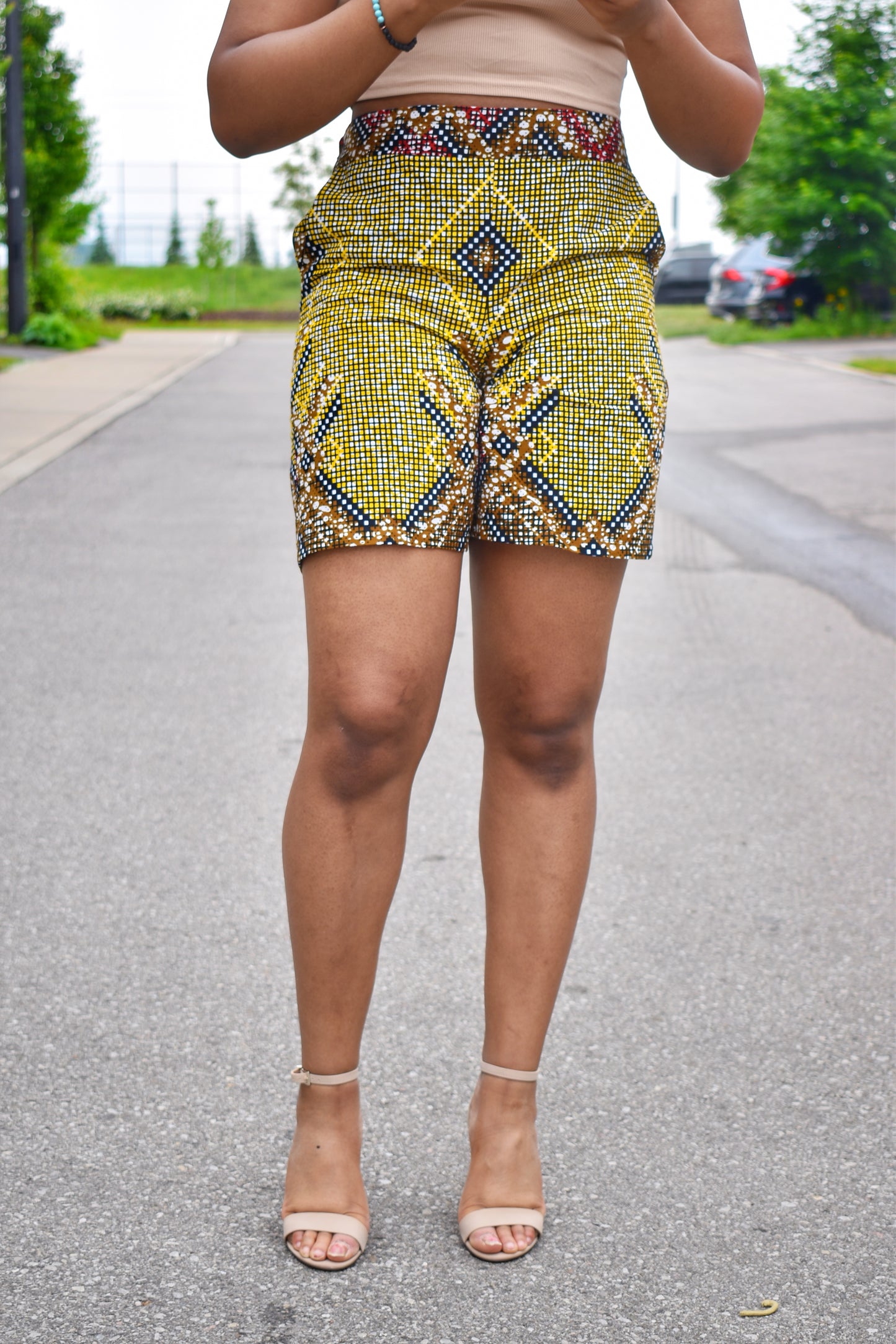 Olanna Co-ord Ankara Set (Green)