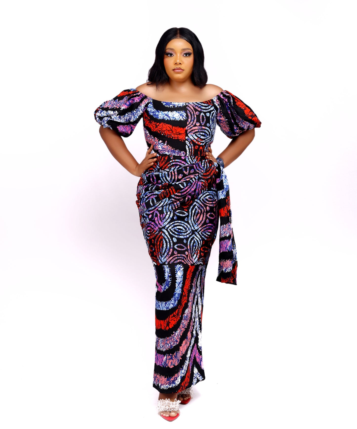 Dayana African Print Dress