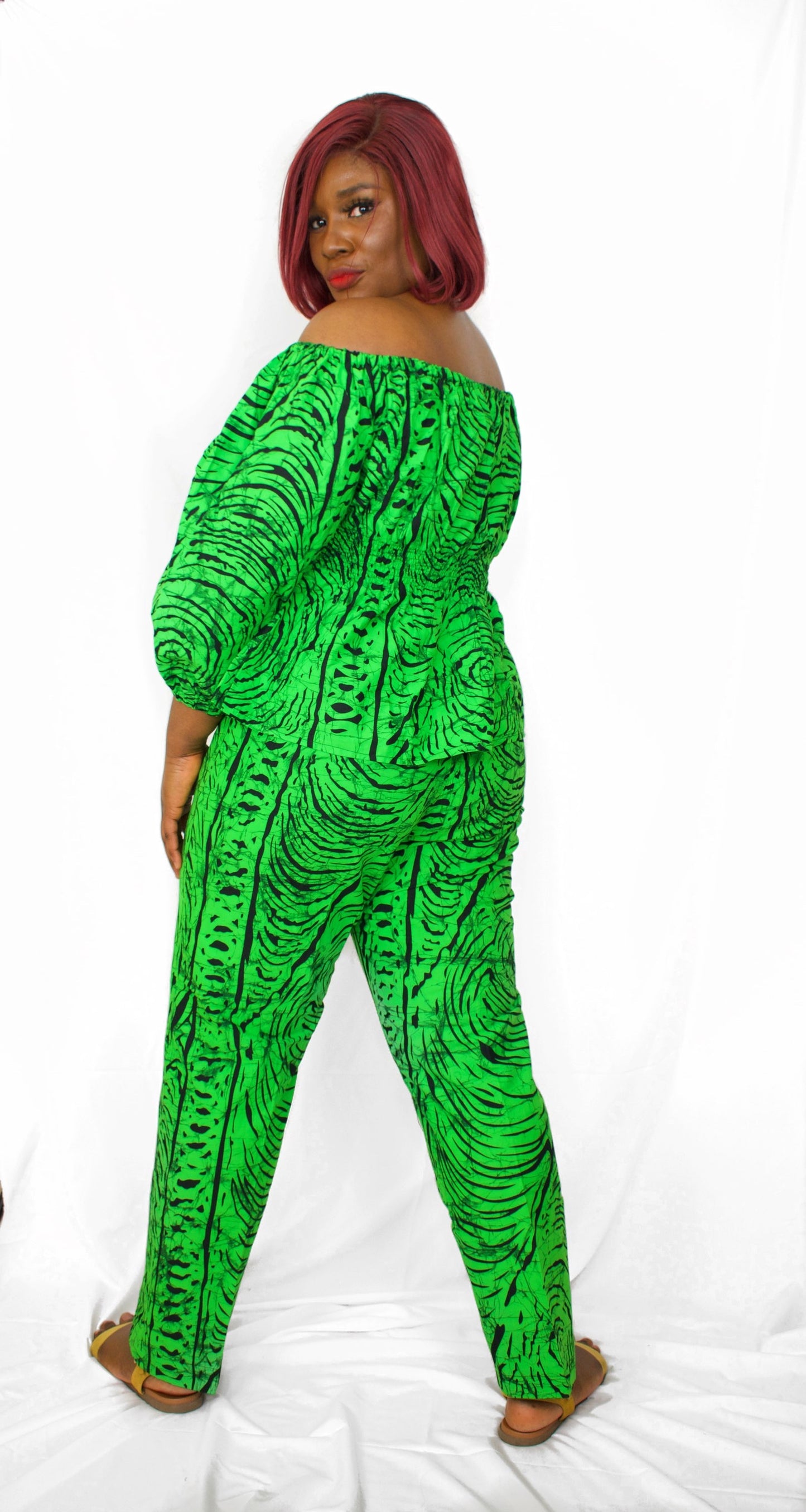 Dimma African Print Pants