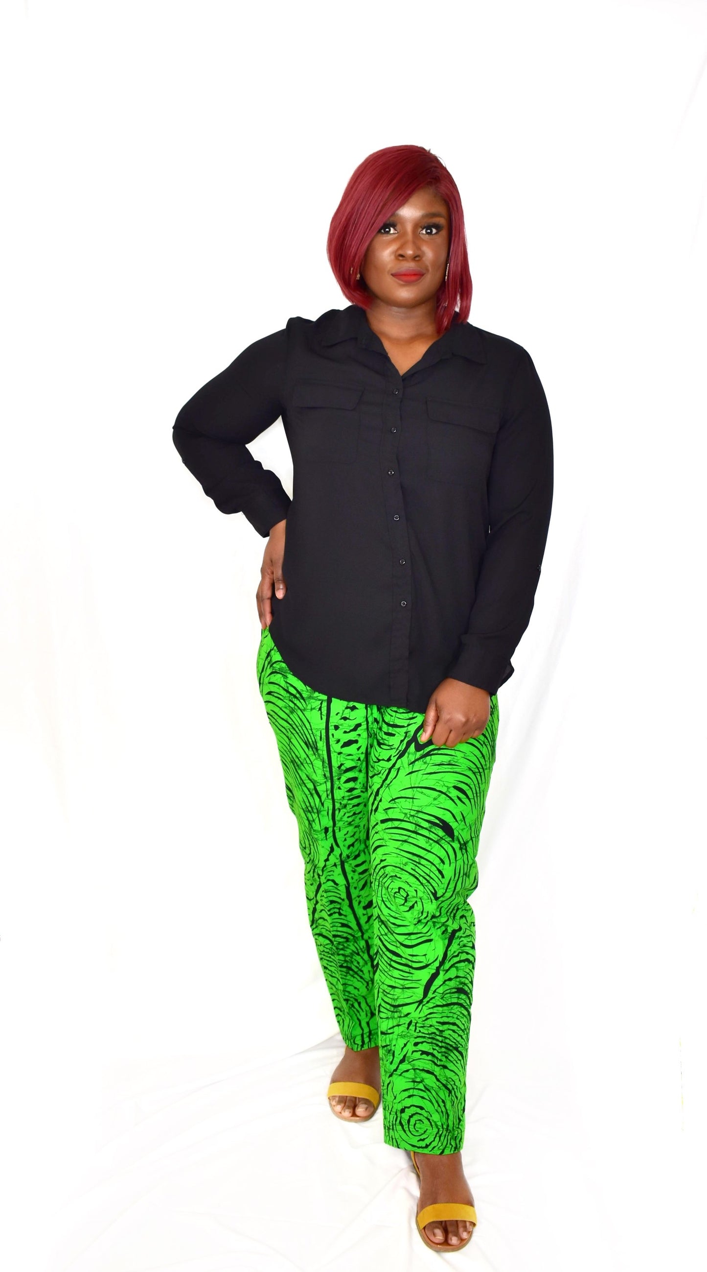 Dimma African Print Pants