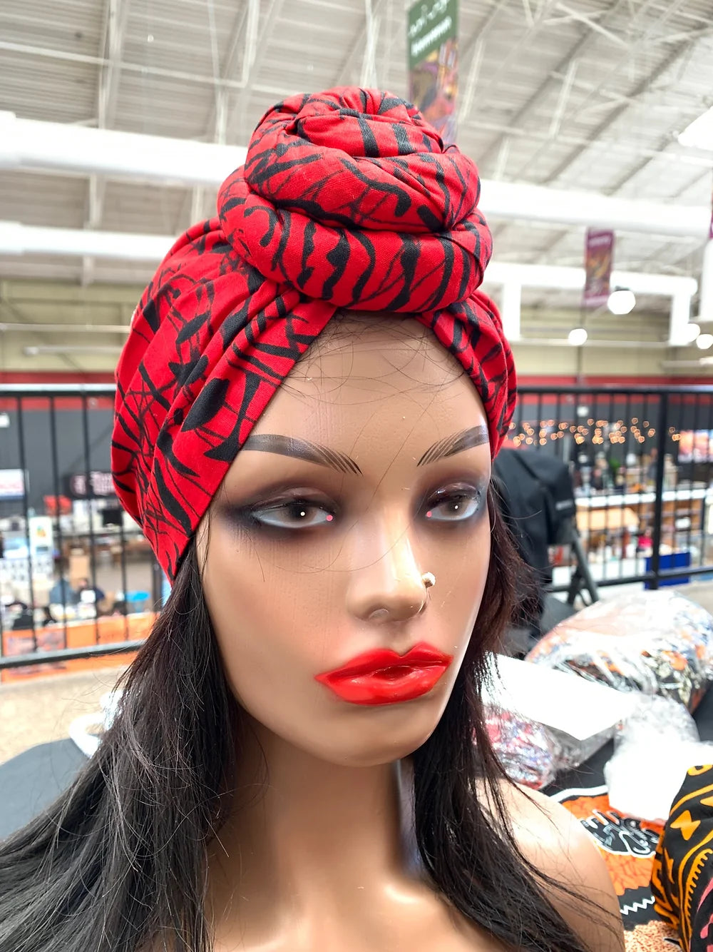 Ese Pre-Tied Satin Lined Headwrap