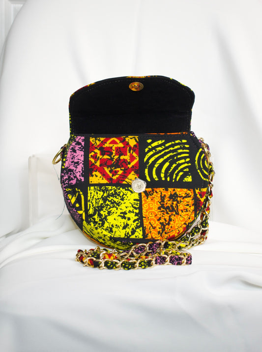 Imani Afrocentric Ankara Mini Handbag