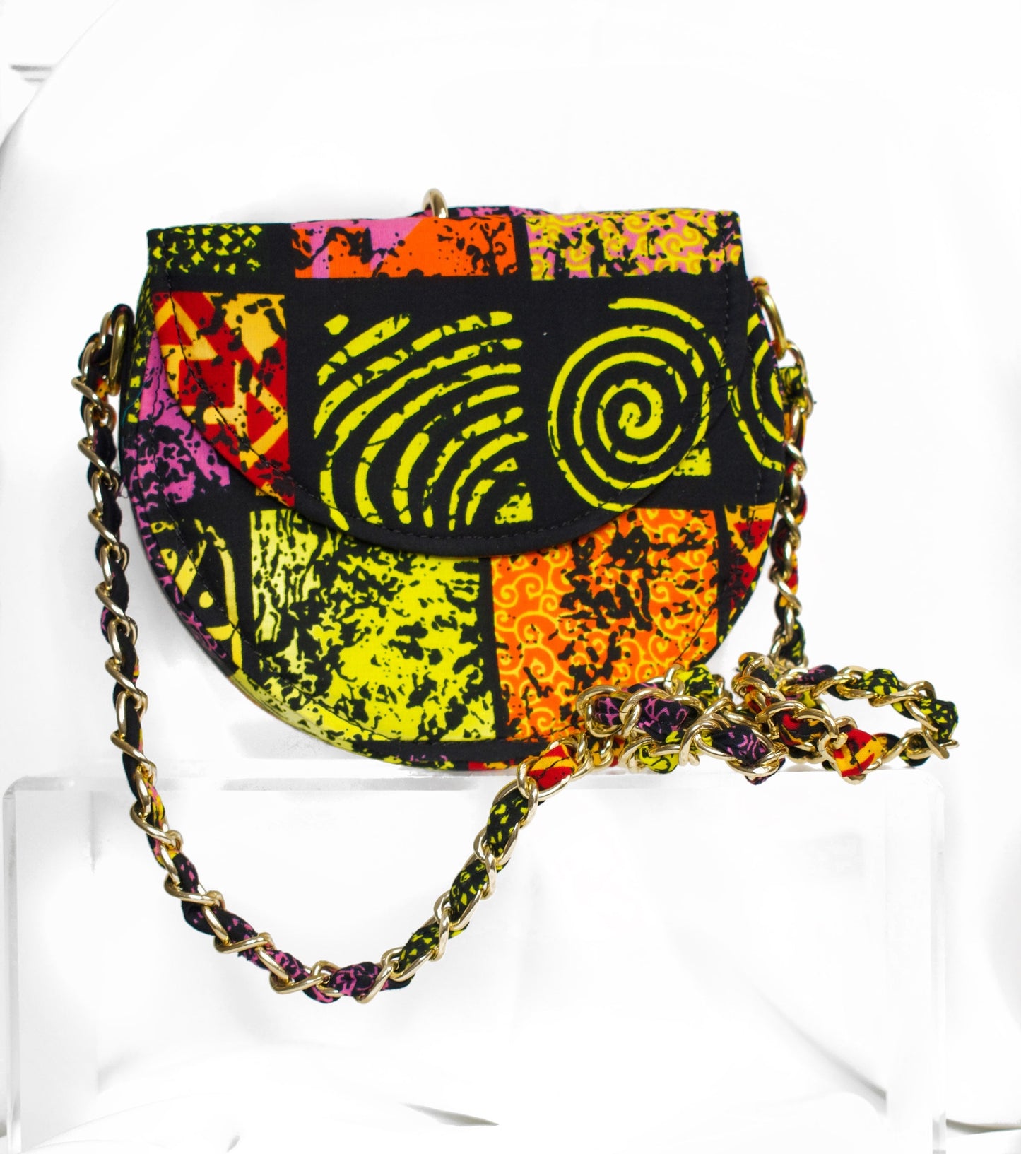 Imani Afrocentric Ankara Mini Handbag