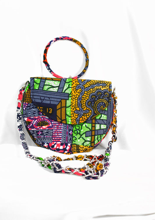 Zara Afrocentric Ankara Mini Handbag