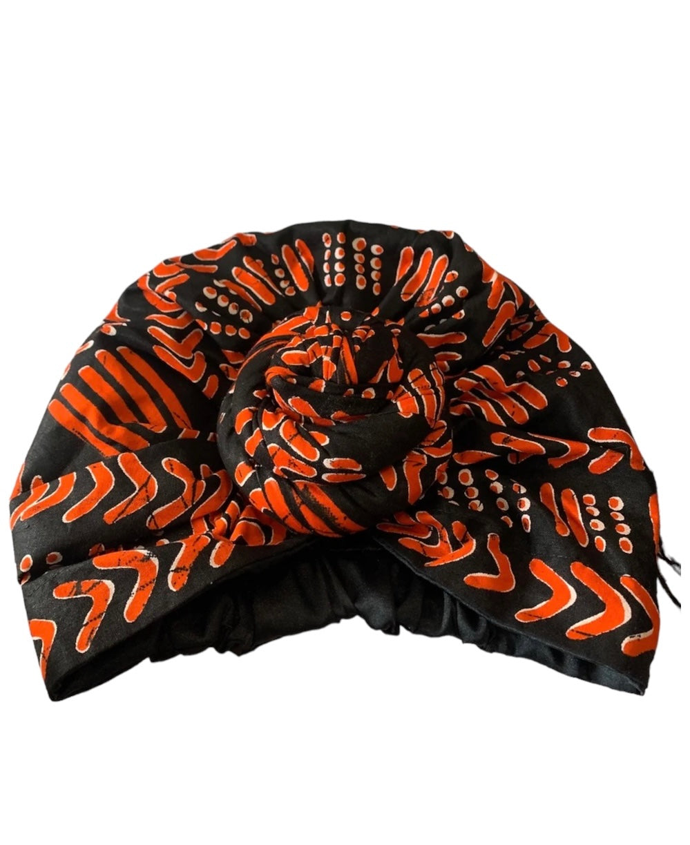 Jigida Pre-Tied Satin Lined Headwrap