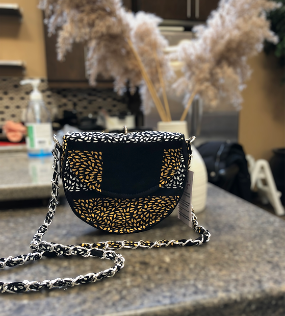 Lerato Ankara Mini Handbag