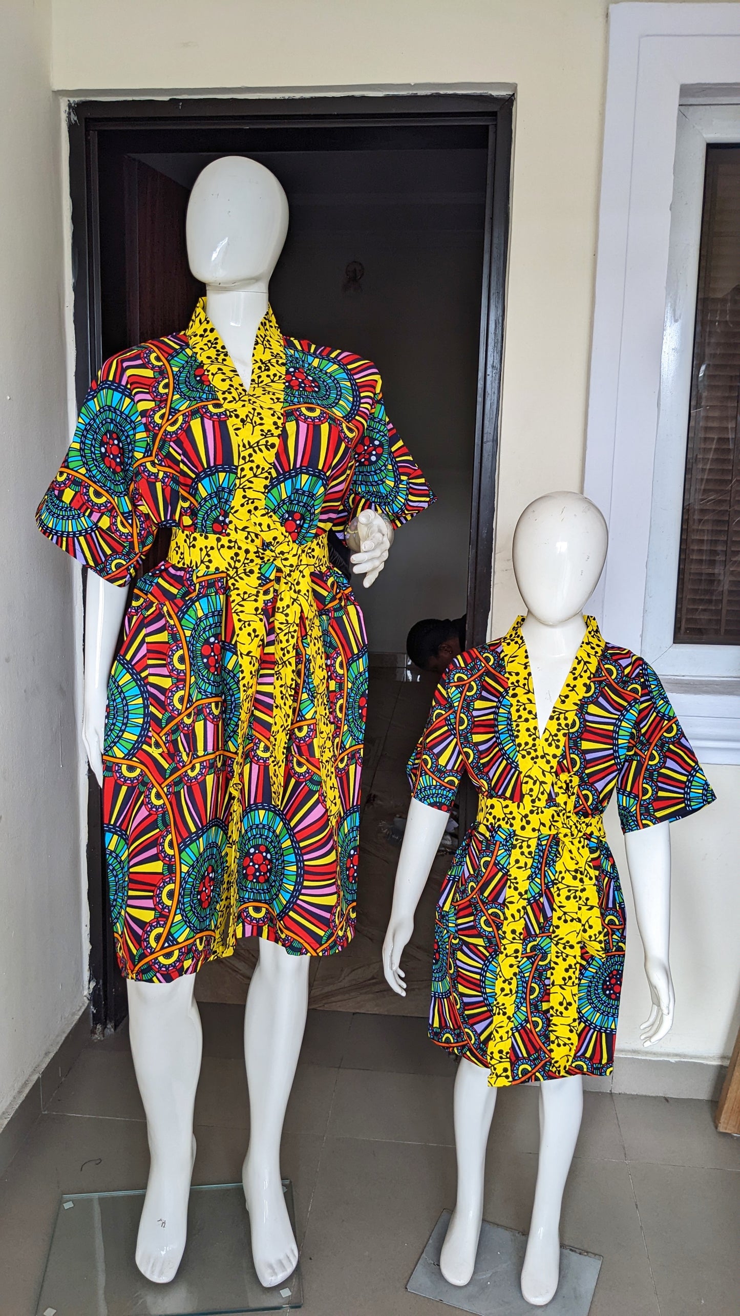 Moremi  Mommy & Me Ankara Kimono Jacket