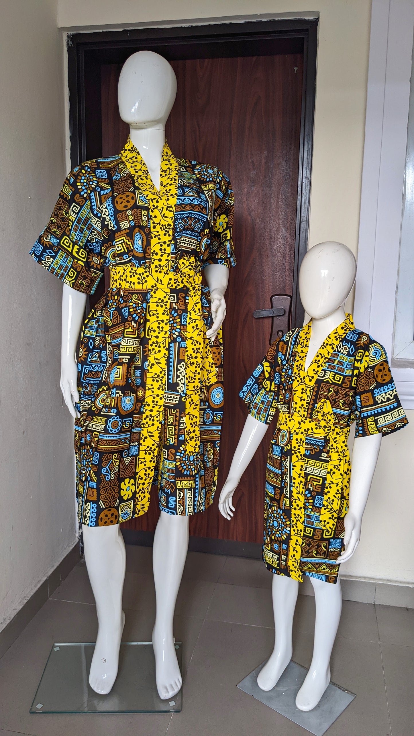 Motilayo  Mommy & Me Ankara Kimono Jacket