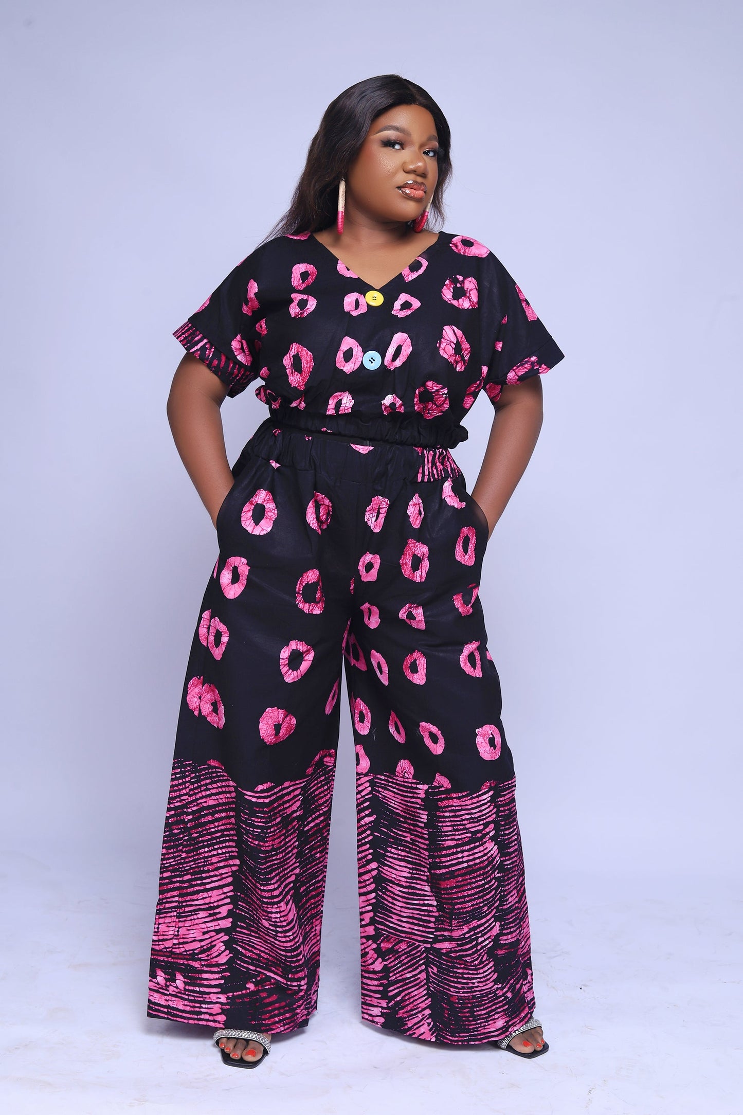 Oma Co-ord African Print Set