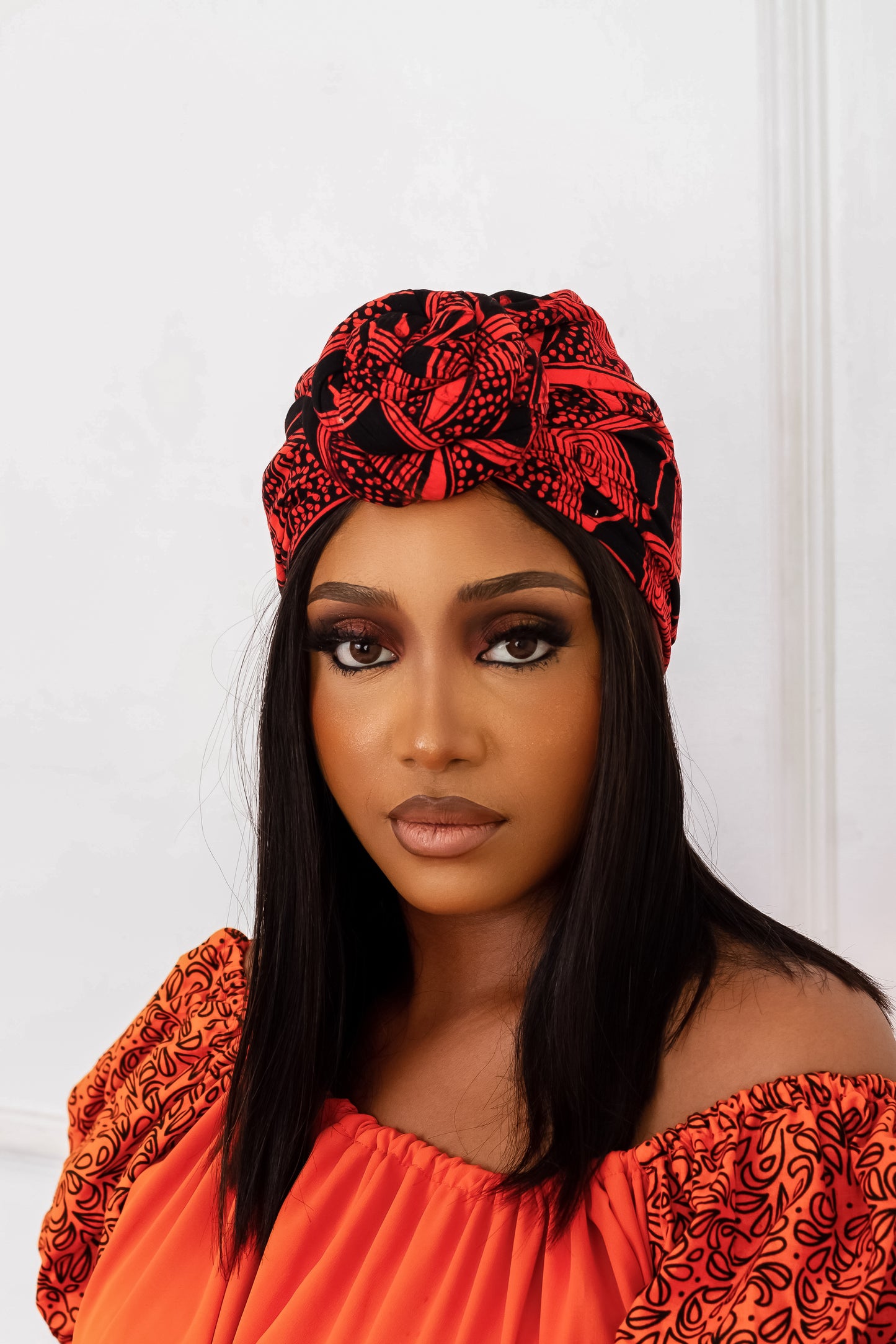 Teena Pre-Tied Satin Lined Headwrap