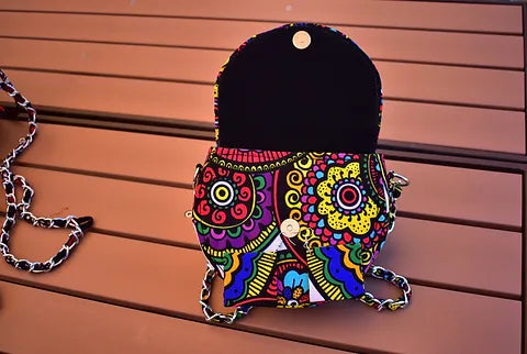 Zira Afrocentric Ankara Mini Handbag