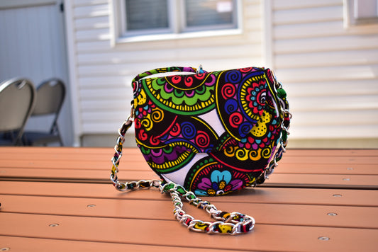 Zira Afrocentric Ankara Mini Handbag