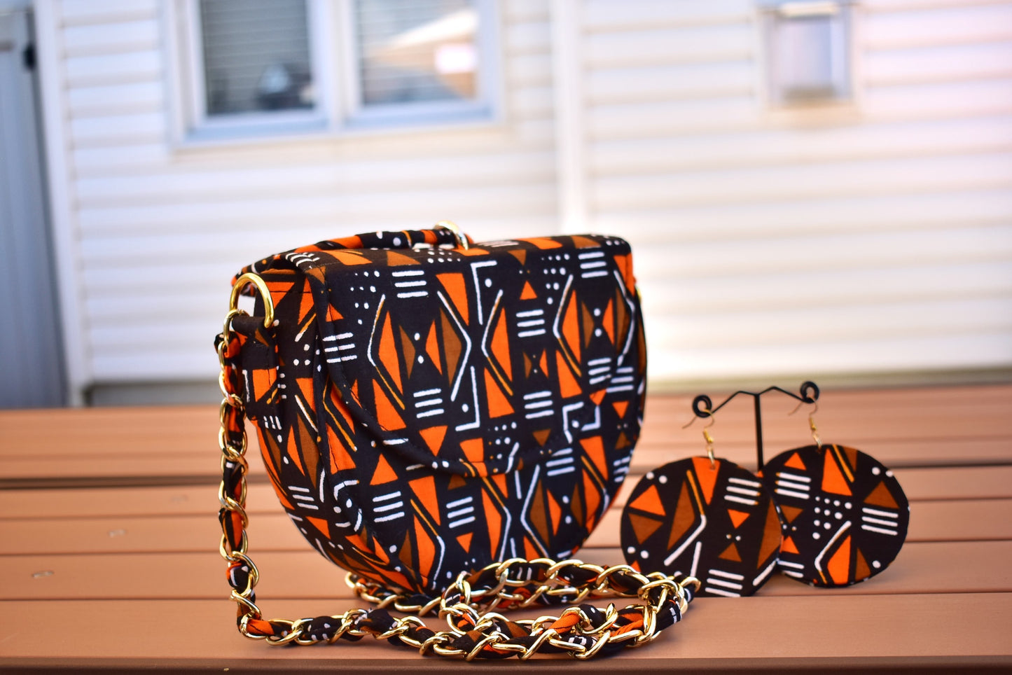 Zola Afrocentric Ankara Mini Handbag